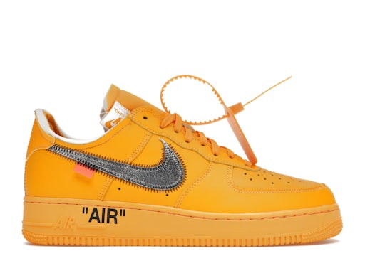 Nike Air Force 1 Low Off-White ICA "University in Gold"