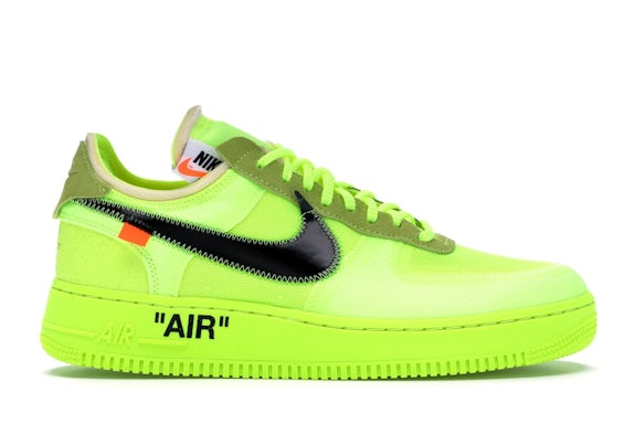 Nike Air Force 1 Low Off-White "Neon Yellow"