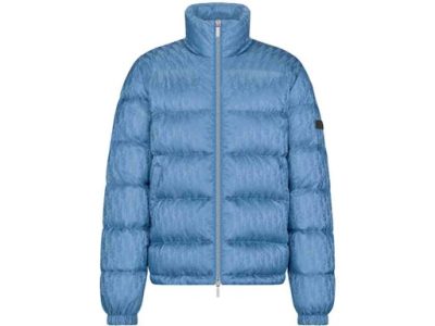 Dior Oblique Down Jacket "Blue Technical"
