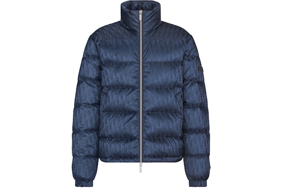 Dior Oblique down jacket "Navy blue"