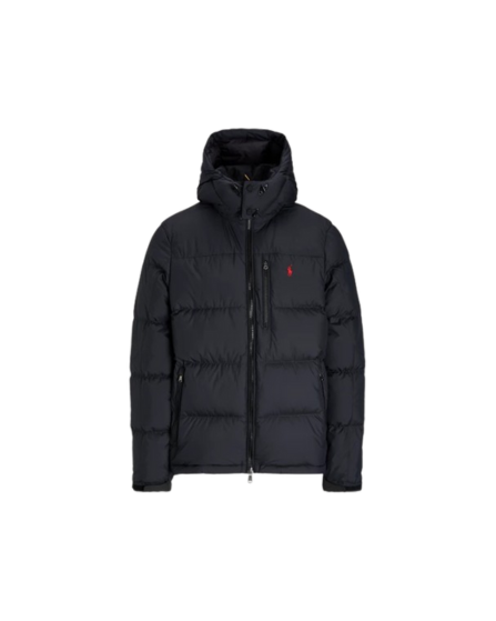 Glossy Gorham down jacket Polo Ralph Lauren"Black Polo"