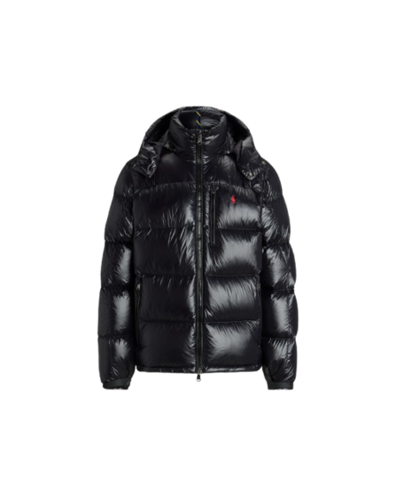 Glossy Gorham down jacket Polo Ralph Lauren"Black"