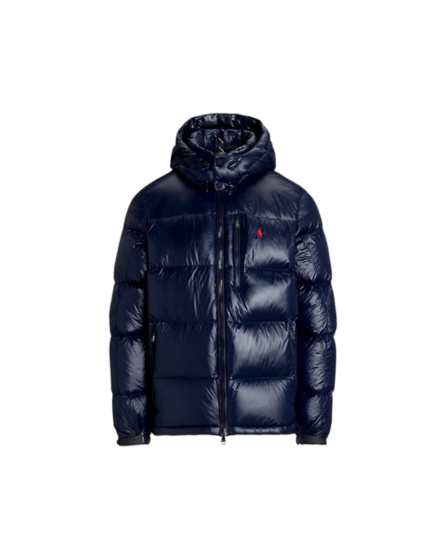 Glossy Gorham down jacket Polo Ralph Lauren"Bright Blue"