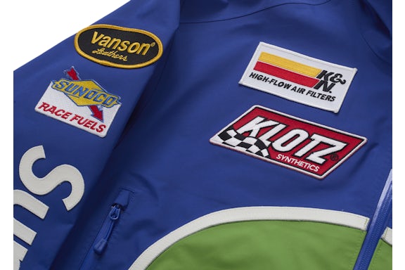 Supreme Vanson Leathers GORE-TEX Shell Jacket "Royal Blue"